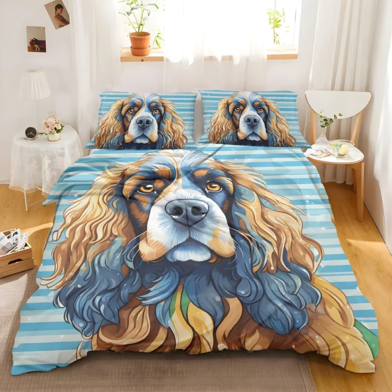 Irish Water Spaniel Surprise Teen Joy Bedding Set 2