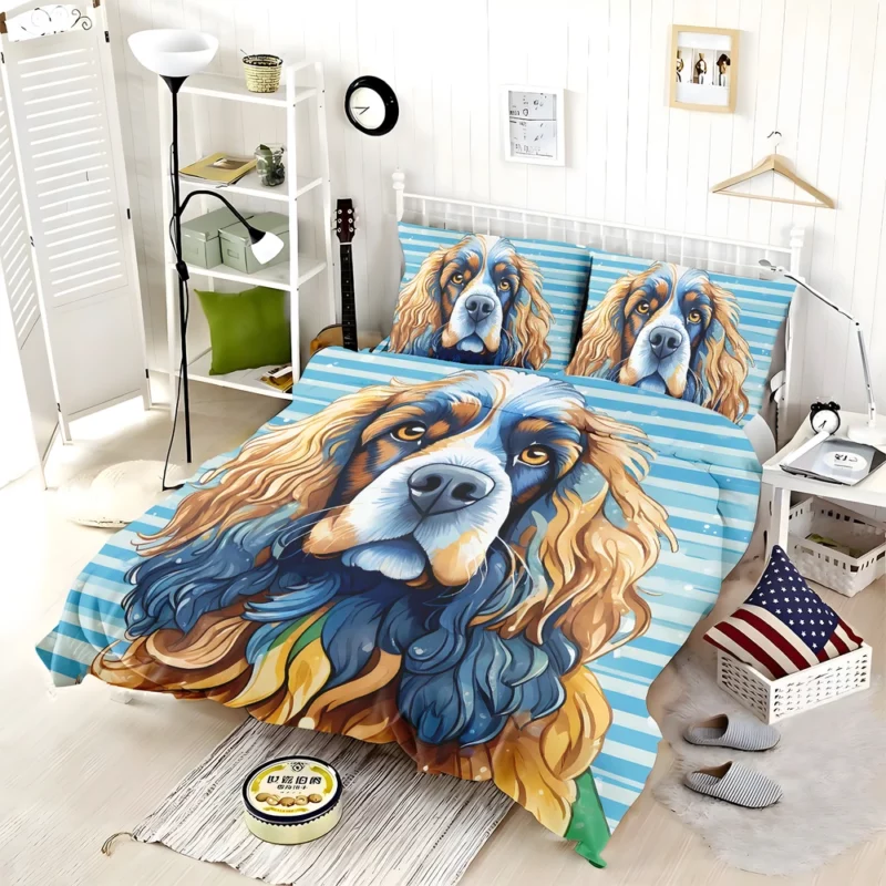 Irish Water Spaniel Surprise Teen Joy Bedding Set