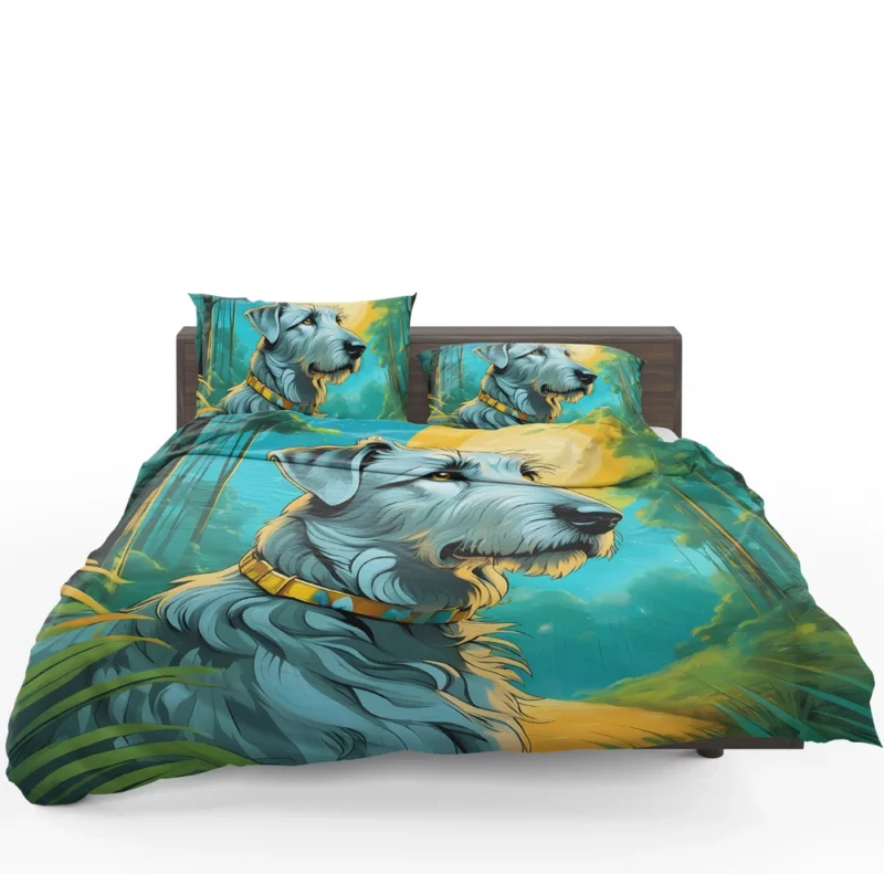 Irish Wolfhound Delight Teen Joyful Surprise Bedding Set 1