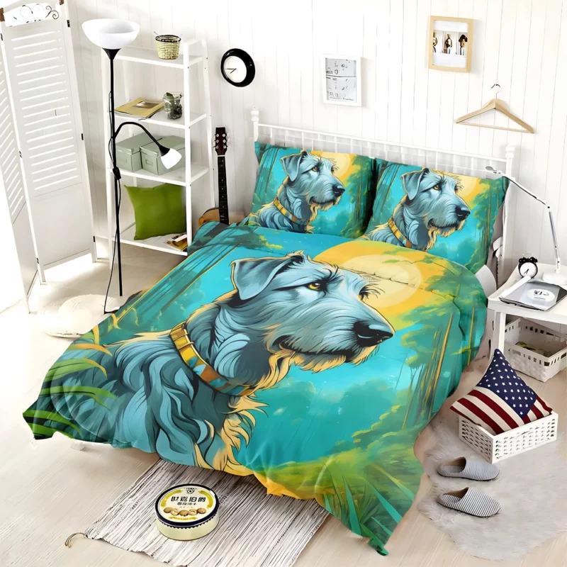 Irish Wolfhound Delight Teen Joyful Surprise Bedding Set