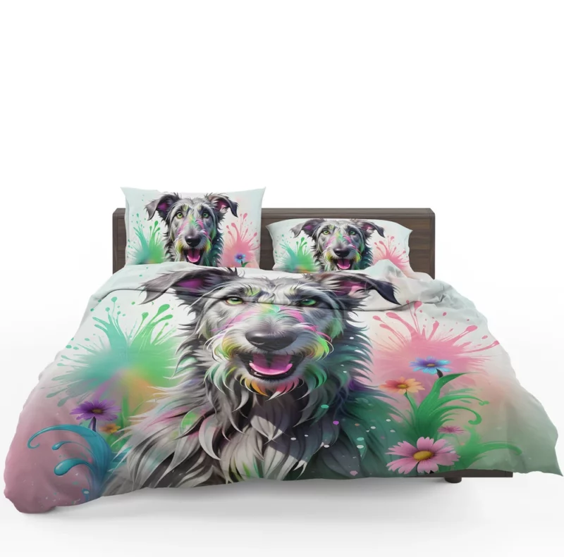 Irish Wolfhound Love Teen Gifted Joy Bedding Set 1