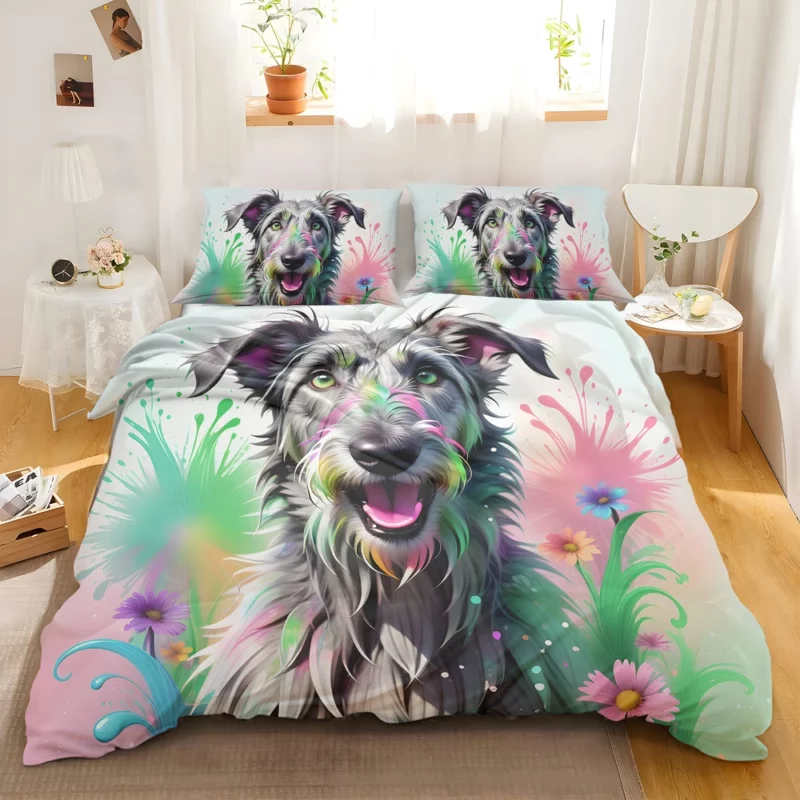 Irish Wolfhound Love Teen Gifted Joy Bedding Set 2