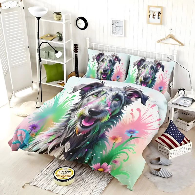 Irish Wolfhound Love Teen Gifted Joy Bedding Set