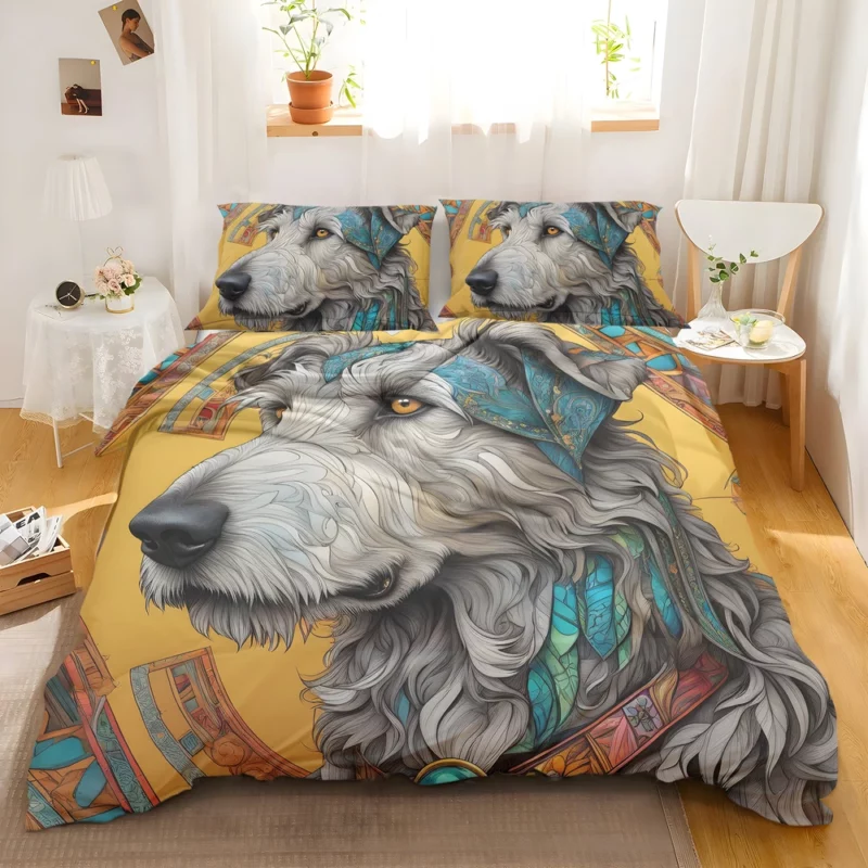 Irish Wolfhound Surprise Teen Joy Bedding Set 2