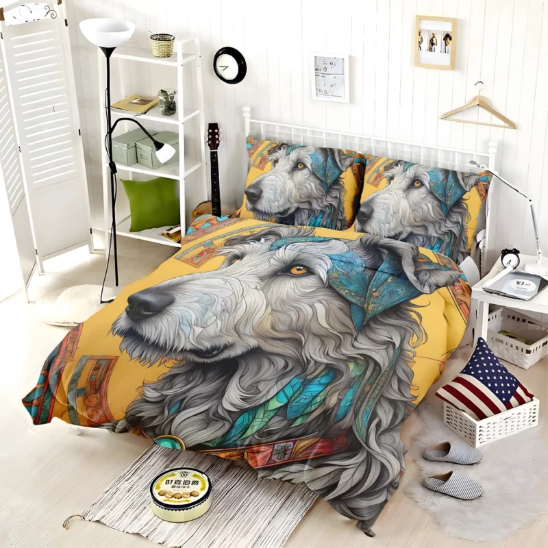 Irish Wolfhound Surprise Teen Joy Bedding Set