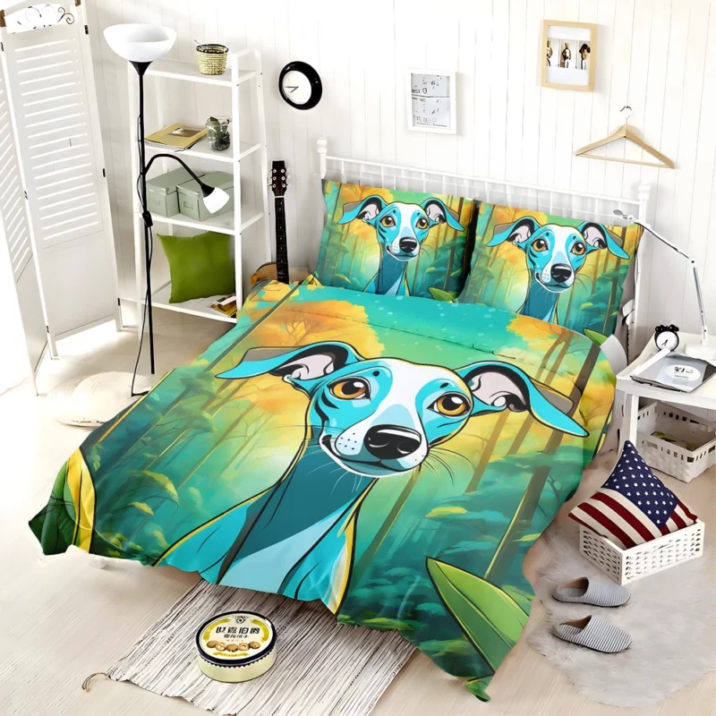 Italian Greyhound Bond Teen Companion Bedding Set