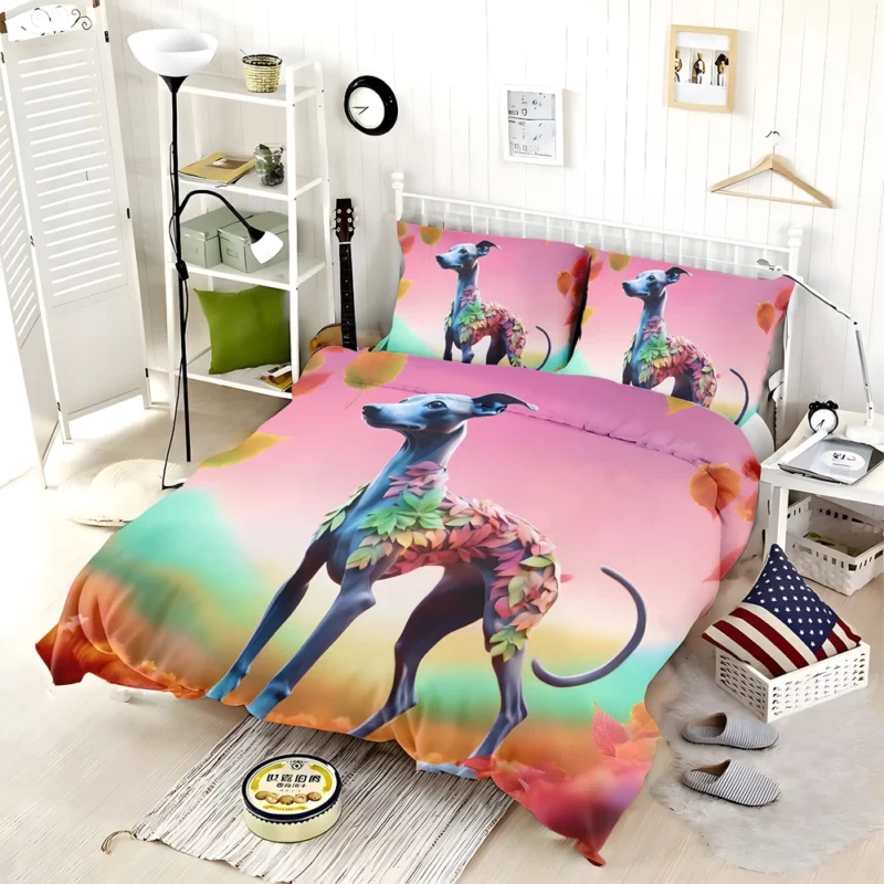 Italian Greyhound Charm Teen Dog Gift Bedding Set