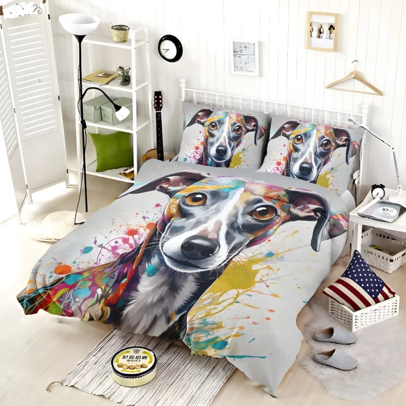 Italian Greyhound Delight Teen Joyful Surprise Bedding Set