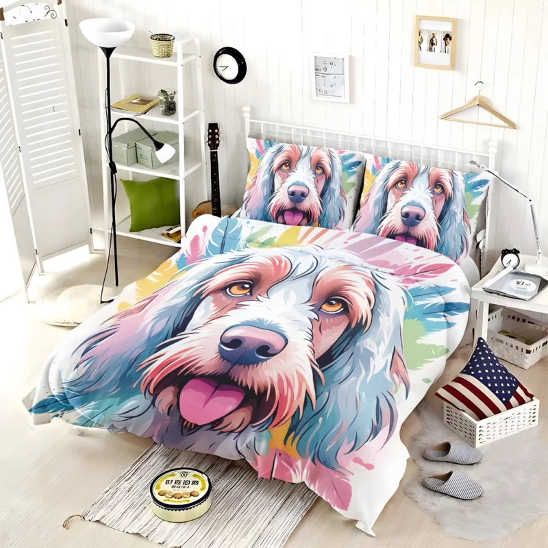 Italiano Majesty Spinone Dog Bedding Set