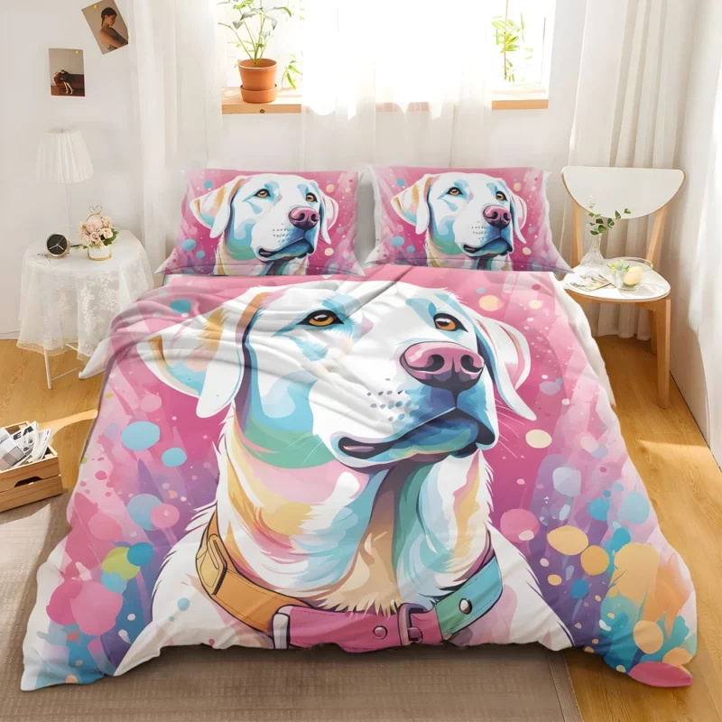 Labrador Retriever Charm Teen Dog Gift Bedding Set 2