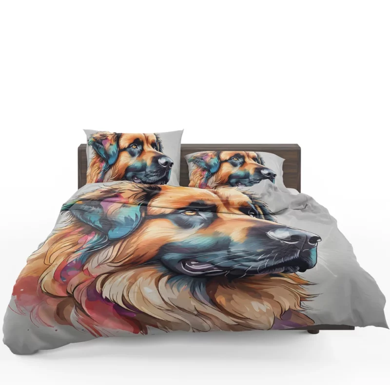 Leonberger Pup Teen Birthday Surprise Bedding Set 1