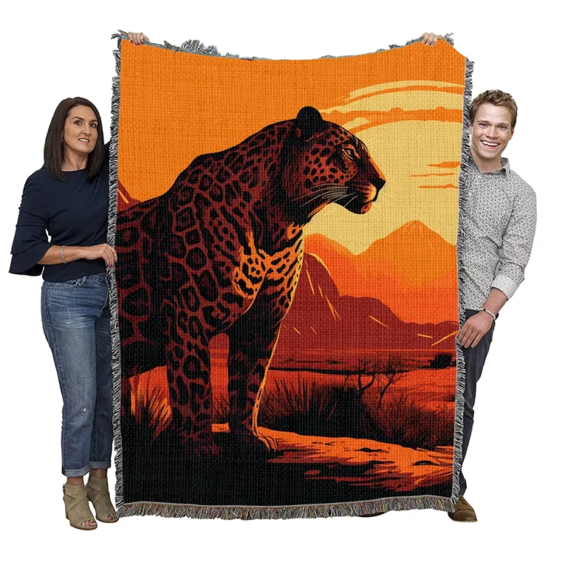 Leopard Standout Moment Woven Blanket