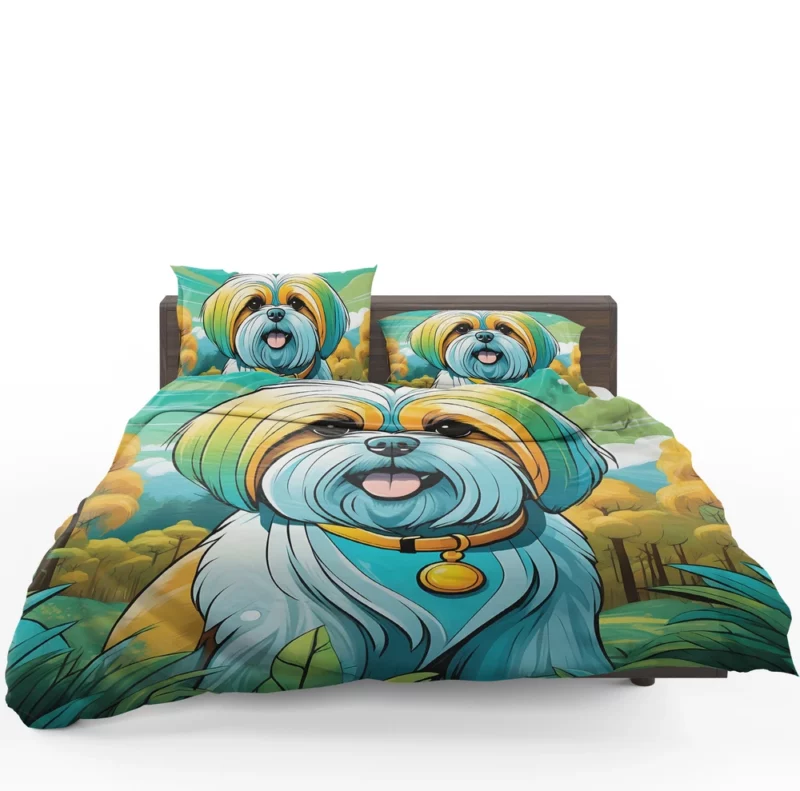 Lhasa Apso Affection Teen Companion Bedding Set 1