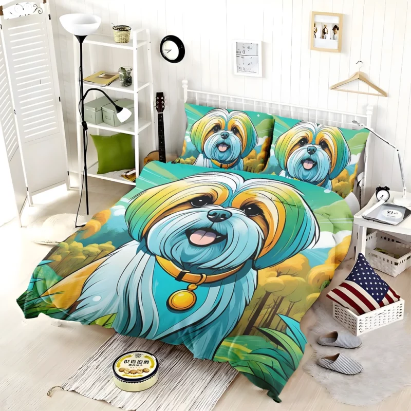 Lhasa Apso Affection Teen Companion Bedding Set