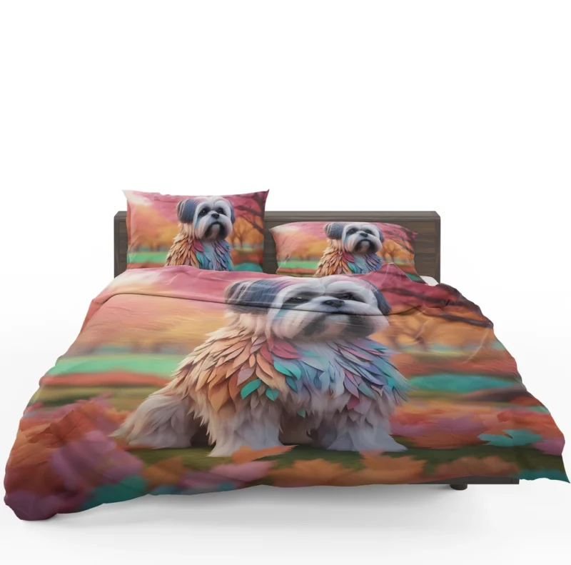 Lhasa Apso Charm Teen Dog Gift Bedding Set 1