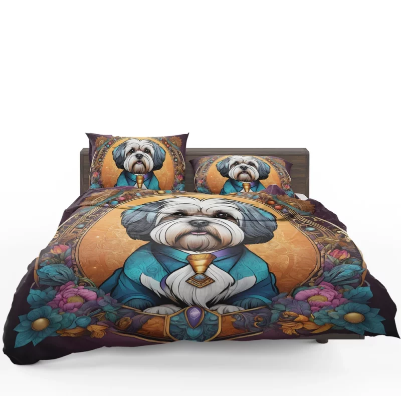 Lhasa Apso Devotion Teen Companion Bedding Set 1