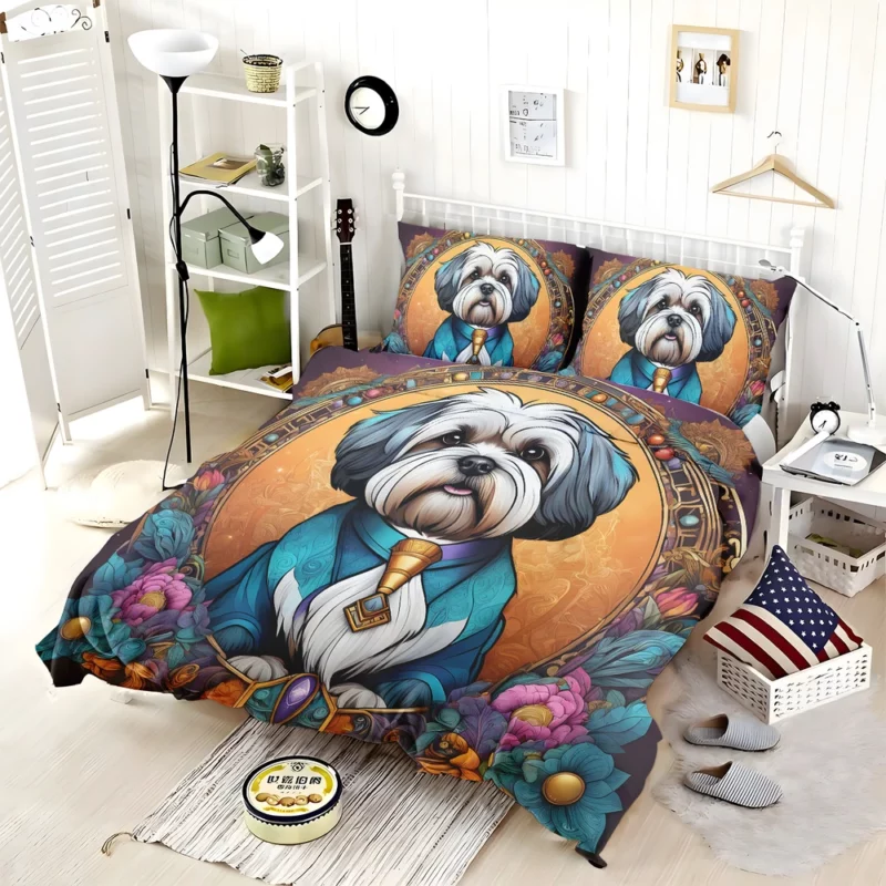 Lhasa Apso Devotion Teen Companion Bedding Set