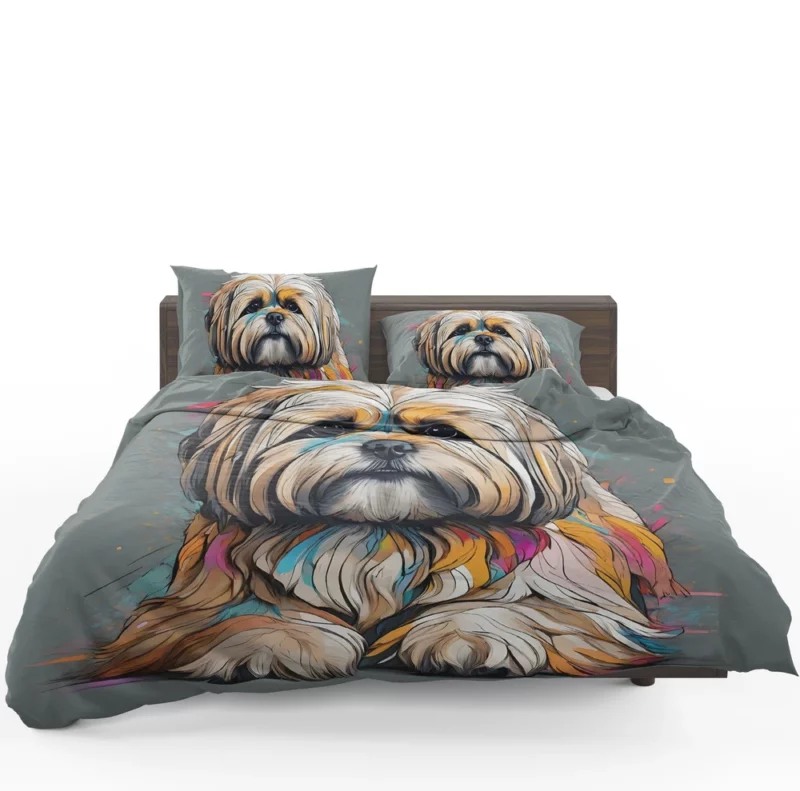 Lhasa Apso Loyalty Teen Dog Gift Bedding Set 1