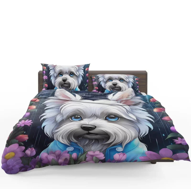 Lowchen Charm Teen Dog Gift Bedding Set 1