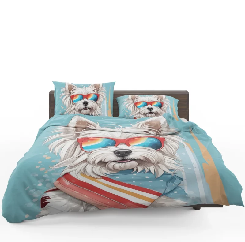 Lowchen Dog Delight Teen Joyful Surprise Bedding Set 1