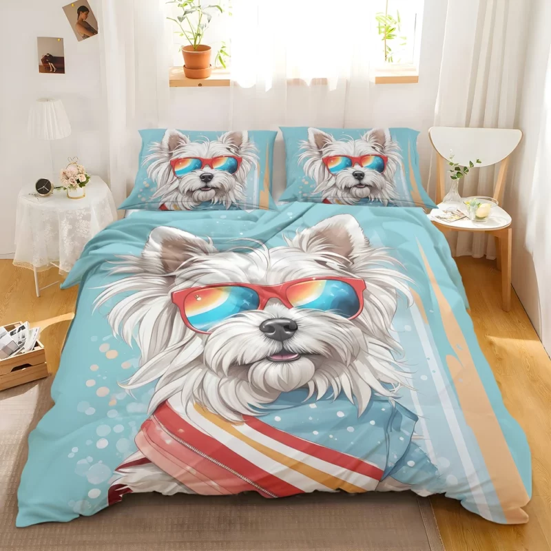 Lowchen Dog Delight Teen Joyful Surprise Bedding Set 2