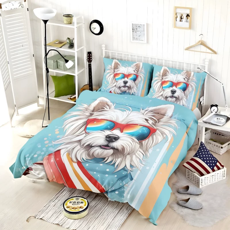 Lowchen Dog Delight Teen Joyful Surprise Bedding Set