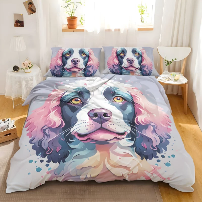 Loyal Partner American Water Spaniel Dog Bedding Set 2