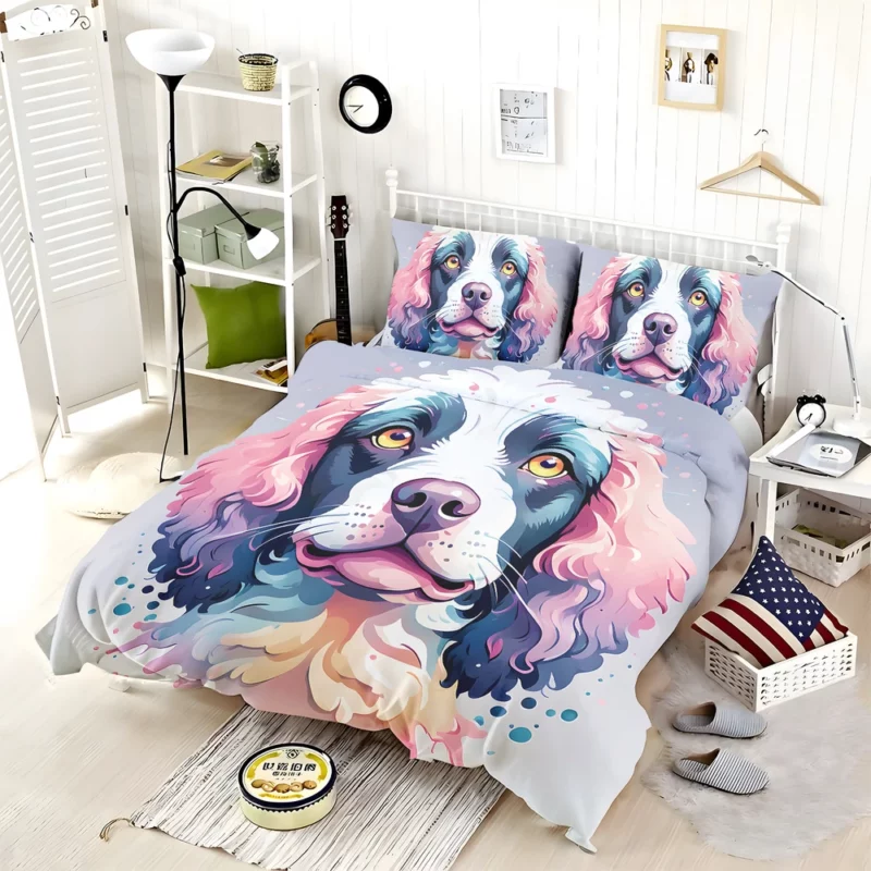 Loyal Partner American Water Spaniel Dog Bedding Set