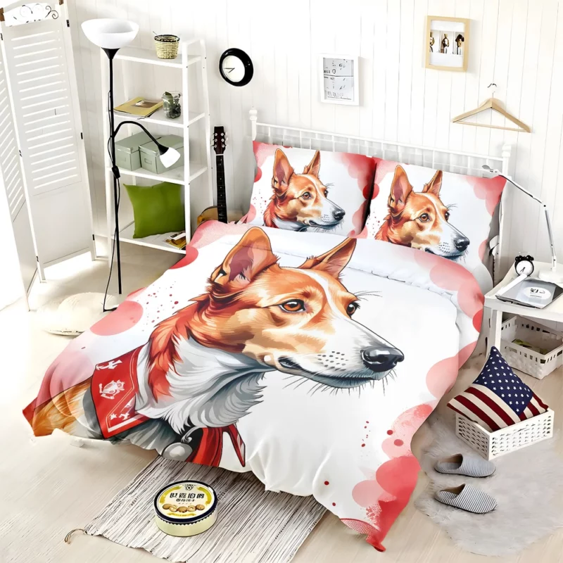 Loyal Portuguese Podengo Agile Dog Companion Bedding Set