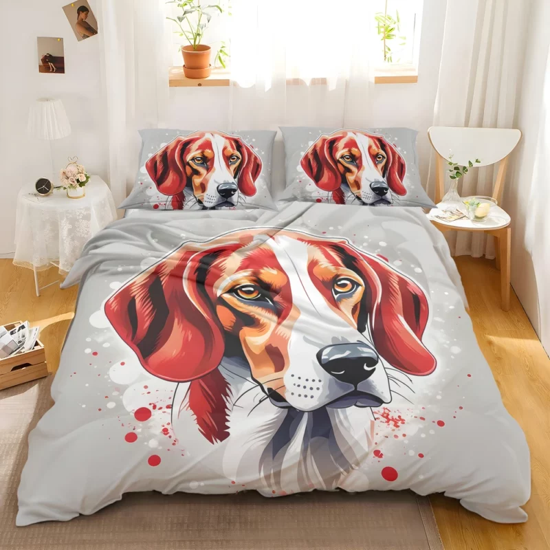 Majestic American Foxhound Majesty Dog Nobility Bedding Set 2