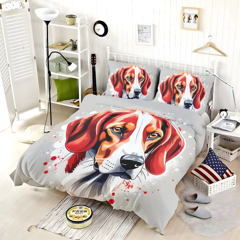 Majestic American Foxhound Majesty Dog Nobility Bedding Set