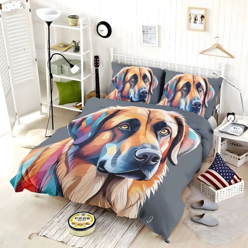 Majestic Anatolian Shepherd Dog Guardian Bedding Set