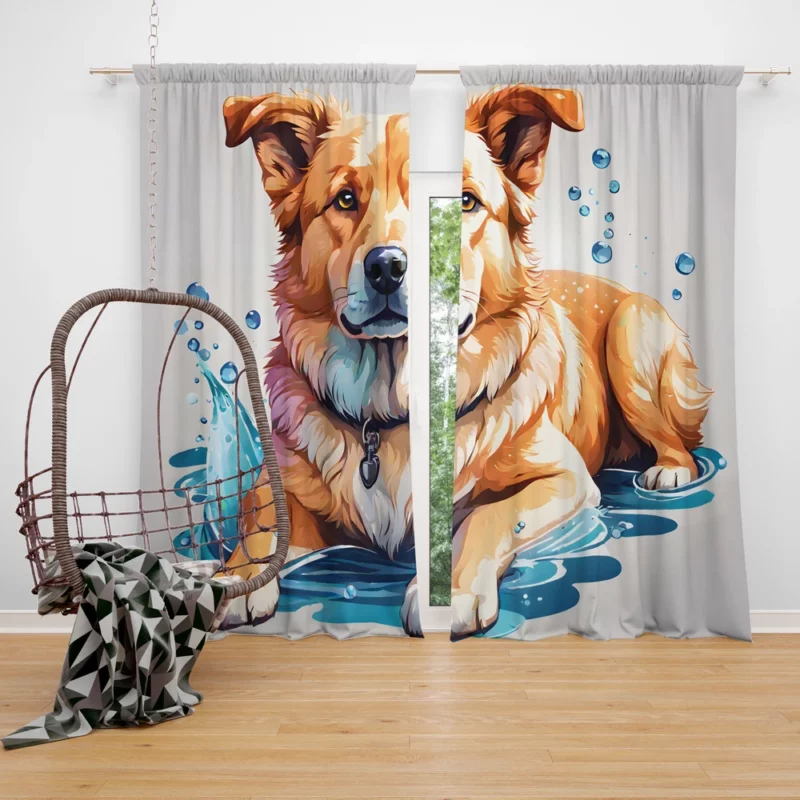 Majestic Chinook Teen Loyal Companion Curtain