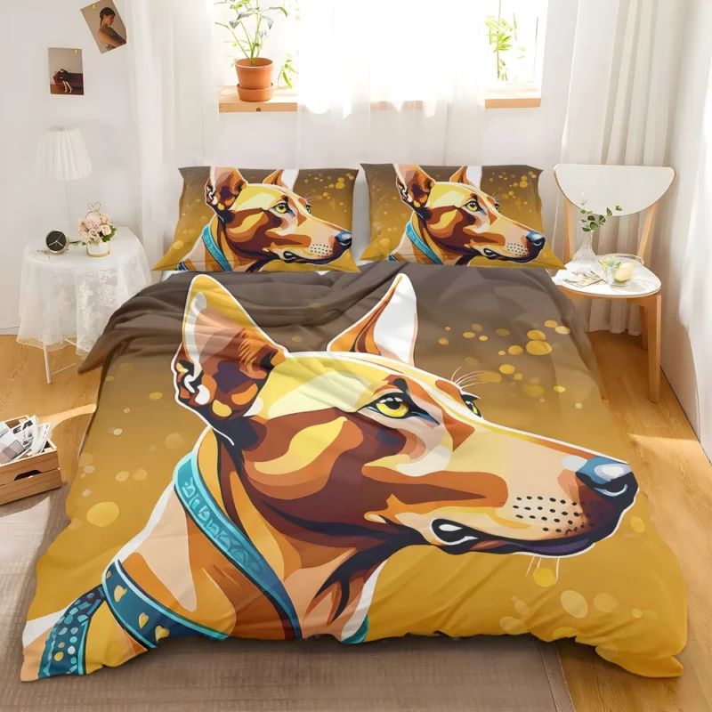 Majestic Pharaoh Hound Dog of Elegance Bedding Set 2