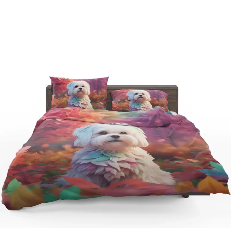 Maltese Charm Teen Dog Gift Bedding Set 1