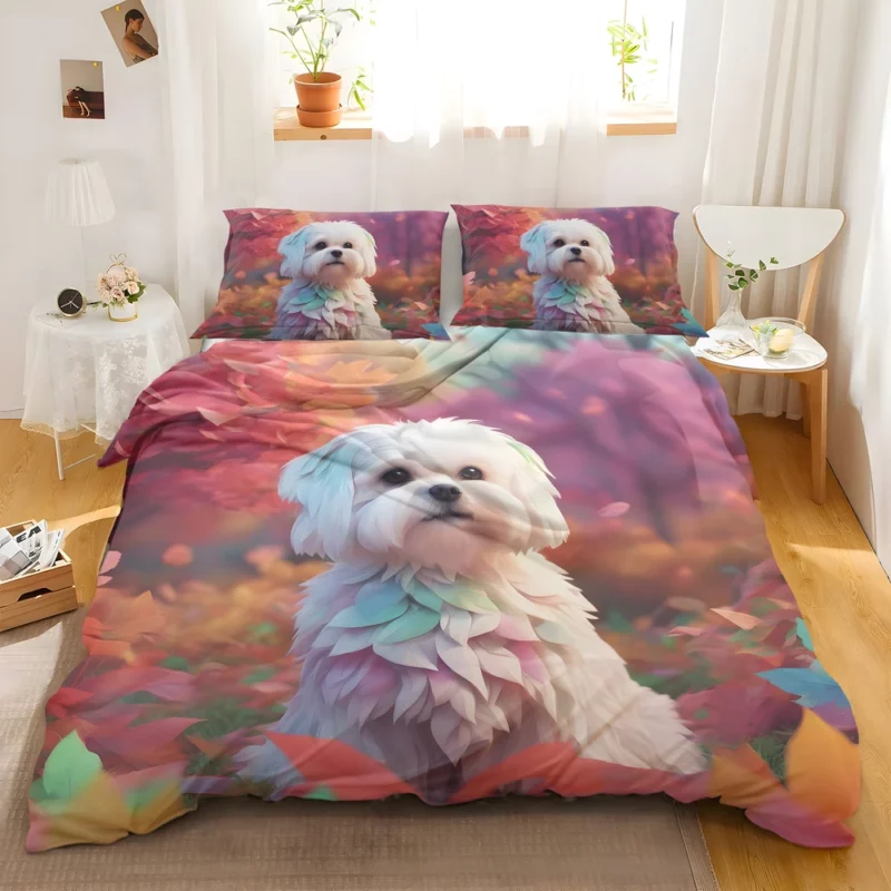 Maltese Charm Teen Dog Gift Bedding Set 2