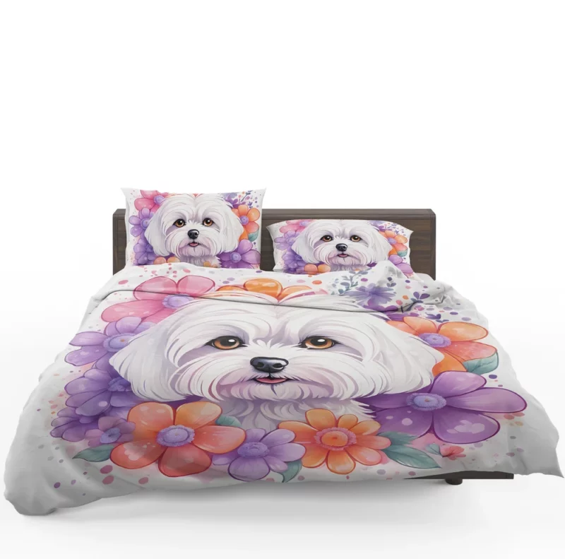 Maltese Love Teen Gifted Joy Bedding Set 1