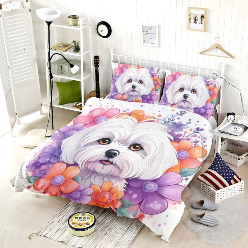 Maltese Love Teen Gifted Joy Bedding Set