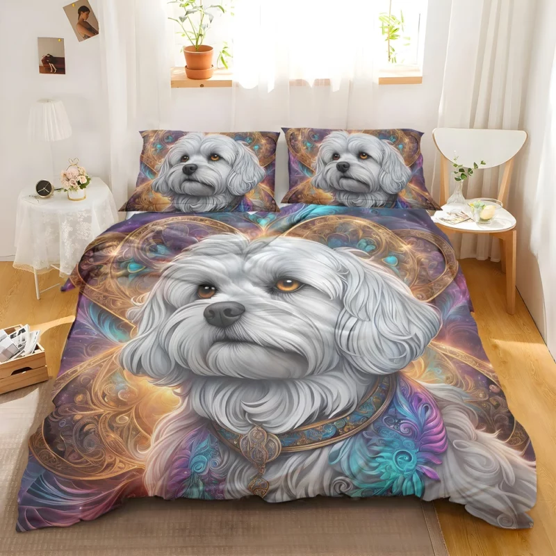 Maltese Surprise Teen Joy Bedding Set 2