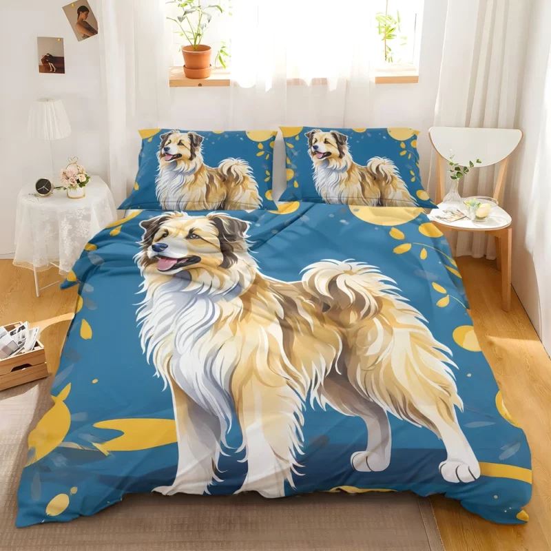 Mountain Elegance Pyrenean Shepherd Dog Bedding Set 2