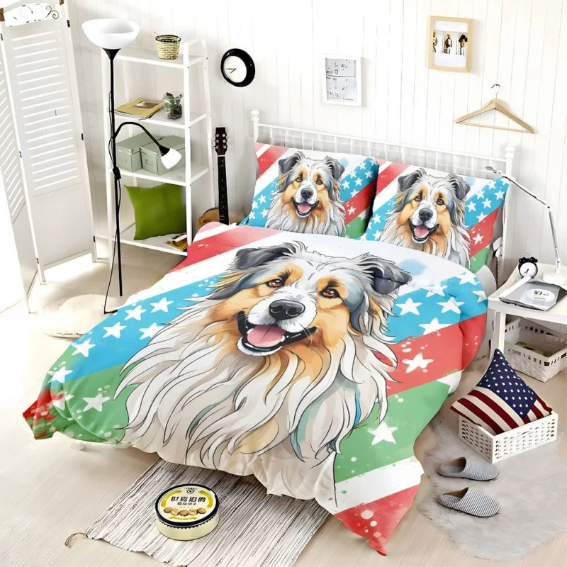 Mountain Majesty Pyrenean Shepherd Dog Bedding Set