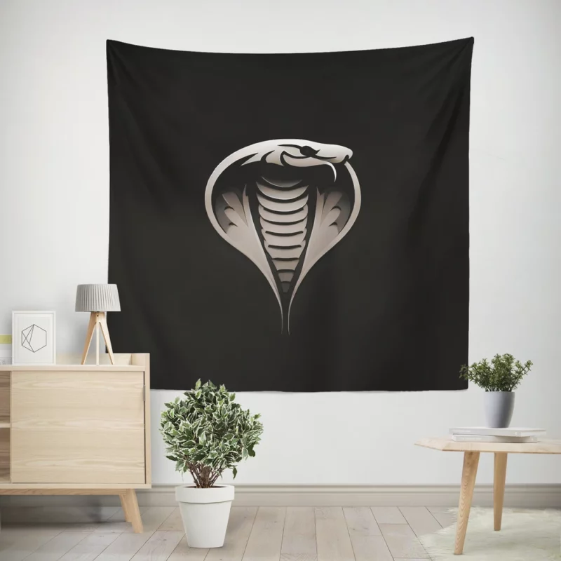 Mysterious King Cobra Wall Tapestry