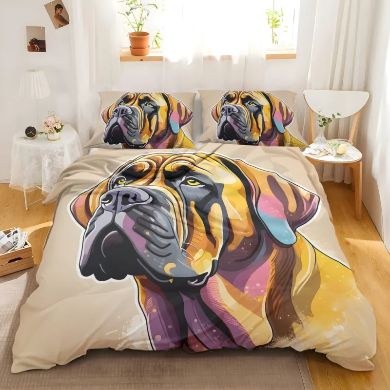 Neapolitan Mastiff Bond Teen Companion Bedding Set 2