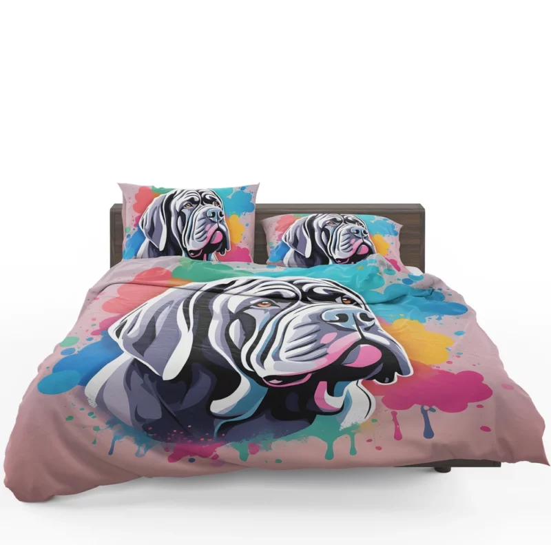 Neapolitan Mastiff Charm Teen Dog Gift Bedding Set 1