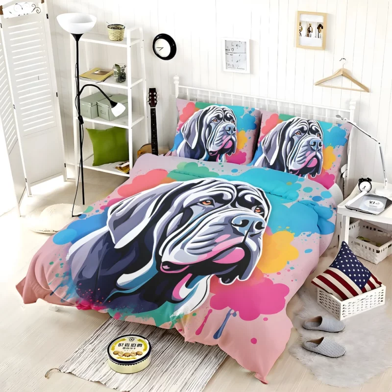 Neapolitan Mastiff Charm Teen Dog Gift Bedding Set