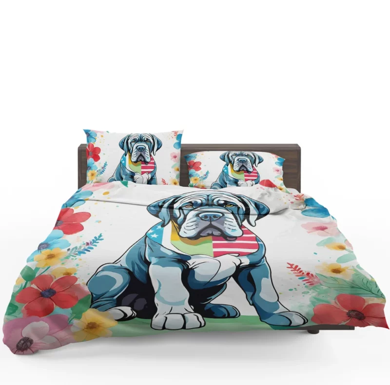 Neapolitan Mastiff Surprise Teen Joy Bedding Set 1