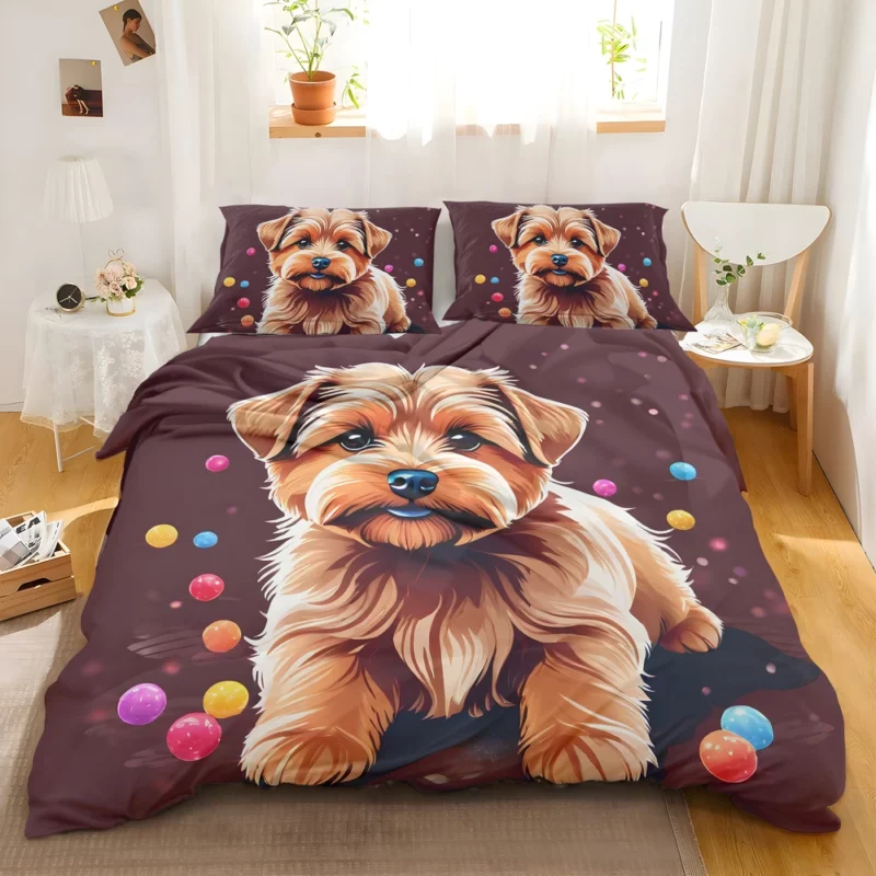 Norfolk Terrier Delight Teen Dog Joy Bedding Set 2