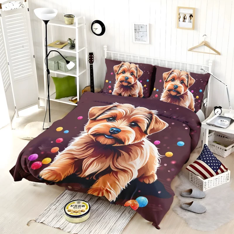 Norfolk Terrier Delight Teen Dog Joy Bedding Set