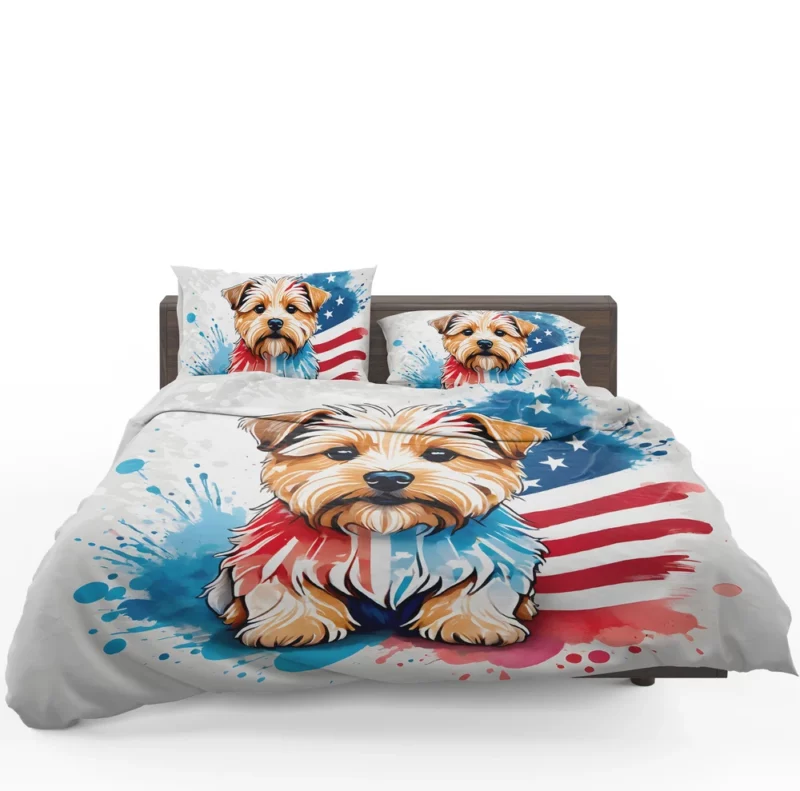 Norfolk Terrier Dog Delight Teen Joyful Surprise Bedding Set 1