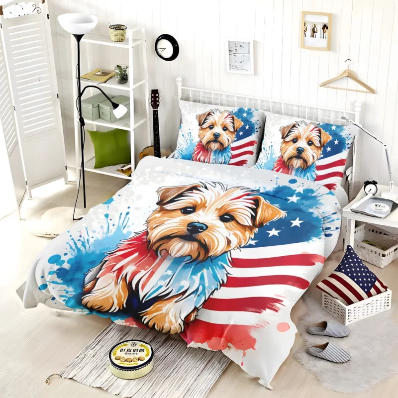 Norfolk Terrier Dog Delight Teen Joyful Surprise Bedding Set